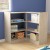 Flash Furniture MK-KE24053-GG Bright Beginnings 3 Tier Wooden Classroom Open Corner Storage Unit addl-1