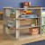 Flash Furniture MK-KE24053-GG Bright Beginnings 3 Tier Wooden Classroom Open Corner Storage Unit addl-5