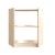Flash Furniture MK-KE24060-GG Bright Beginnings Bow Front 2 Tier Wooden Classroom Open Corner Storage Unit addl-7