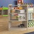 Flash Furniture MK-KE24077-GG Bright Beginnings Bow Front 3 Tier Wooden Classroom Open Corner Storage Unit addl-5