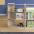 Flash Furniture MK-KE24077-GG Bright Beginnings Bow Front 3 Tier Wooden Classroom Open Corner Storage Unit addl-6