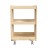 Flash Furniture MK-KE24084-GG Bright Beginnings Wooden Mobile Storage Cart with 3 Storage Tiers addl-10