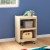 Flash Furniture MK-KE24084-GG Bright Beginnings Wooden Mobile Storage Cart with 3 Storage Tiers addl-1