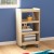 Flash Furniture MK-KE24091-GG Bright Beginnings Wooden Mobile Storage Cart with 4 Storage Tiers addl-1