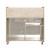 Flash Furniture MK-KE24268-GG Bright Beginnings Double Sided Wooden Mobile Storage Cart with 6 Storage Compartments addl-10