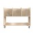 Flash Furniture MK-KE24275-GG Bright Beginnings Double Sided Wooden Mobile Storage Cart with 6 Clear Storage Bins addl-10