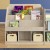 Flash Furniture MK-KE24282-GG Bright Beginnings Modular Wooden Classroom 4 Tier Bookstand with 3 Storage Compartments addl-6