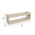 Flash Furniture MK-KE24572-GG Bright Beginnings Modular Wooden Classroom Open Storage Unit with Upper Shelf addl-4