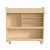 Flash Furniture MK-ME08190-GG Bright Beginnings Wooden Mobile Storage Cart with 4 Top Storage Compartments & 5 Cubbies addl-10
