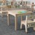 Flash Furniture MK-ME088008-GG Bright Beginnings Wooden Square Preschool Classroom Activity Table, 23.5"W x 18"H addl-6