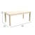 Flash Furniture MK-ME088011-GG Bright Beginnings Wooden Rectangular Preschool Classroom Activity Table, 23.5"W x 47.25"D x 18"H addl-4