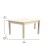 Flash Furniture MK-ME088017-GG Bright Beginnings Wooden Trapezoid Preschool Classroom Activity Table, 20.75"W x 47.25"D x 18"H addl-4