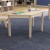 Flash Furniture MK-ME088018-GG Bright Beginnings Wooden Trapezoid Preschool Classroom Activity Table, 20.75"W x 47.25"D x 21"H addl-1