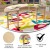 Flash Furniture MK-ME088019-GG Bright Beginnings 59" Wooden Half Circle Adjustable Height Classroom Activity Table, 15"H - 23"H addl-3