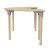 Flash Furniture MK-ME088019-GG Bright Beginnings 59" Wooden Half Circle Adjustable Height Classroom Activity Table, 15"H - 23"H addl-9