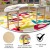 Flash Furniture MK-ME088020-GG Bright Beginnings 59" Wooden Half Circle Adjustable Height Classroom Activity Table, 15"H - 23"H addl-3
