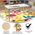 Flash Furniture MK-ME088026-GG Bright Beginnings 23.5" x 47" Wooden Rectangle Adjustable Height Classroom Activity Table, 15"H - 23"H addl-3