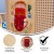Flash Furniture MK-ME10346-GG Bright Beginnings STEAM Wall Dental Hygiene Activity Board addl-3