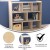 Flash Furniture MK-ME10513-GG Bright Beginnings 8 Section Modular Wooden Classroom Open Storage Unit addl-3