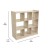 Flash Furniture MK-ME10513-GG Bright Beginnings 8 Section Modular Wooden Classroom Open Storage Unit addl-4