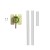Flash Furniture MK-ME13149-GG Bright Beginnings 10 Piece Modular STEAM Wall STEAM Accessories- Pipe Builder Hand Pump & Accessories addl-10