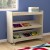 Flash Furniture MK-ME13705-GG Bright Beginnings Wooden Mobile Classroom Storage Cart, 3 Angled Shelves addl-1