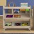 Flash Furniture MK-ME13705-GG Bright Beginnings Wooden Mobile Classroom Storage Cart, 3 Angled Shelves addl-6