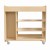 Flash Furniture MK-ME14504-GG Bright Beginnings Wooden Mobile Storage Cart with Storage Compartments addl-10