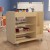 Flash Furniture MK-ME14504-GG Bright Beginnings Wooden Mobile Storage Cart with Storage Compartments addl-1