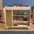 Flash Furniture MK-ME14504-GG Bright Beginnings Wooden Mobile Storage Cart with Storage Compartments addl-6