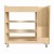 Flash Furniture MK-ME14504-GG Bright Beginnings Wooden Mobile Storage Cart with Storage Compartments addl-7