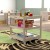 Flash Furniture MK-ME14795-GG Bright Beginnings 3 Shelf Square Wooden Mobile Classroom Storage Cart addl-5