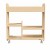 Flash Furniture MK-ME16614-GG Bright Beginnings Wooden Double Sided Mobile Storage Cart, 14 Round Storage Compartments, 4 Storage Shelves addl-7