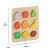 Flash Furniture MK-MK00620-GG Bright Beginnings STEM Fruit Shapes Puzzle Board, Natural/Multicolor addl-4