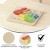 Flash Furniture MK-MK01733-GG Bright Beginnings STEM Hand Counting Learning Puzzle Board, Natural/Multicolor addl-3