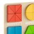 Flash Furniture MK-MK08763-GG Bright Beginnings STEM Geometric Shape Building Puzzle Board with Colorful Elements addl-6