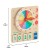 Flash Furniture MK-MK11145-GG Bright Beginnings STEM Telling Time Learning Board with Digital and Analog Readings, Natural/Multicolor addl-4