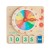 Flash Furniture MK-MK11145-GG Bright Beginnings STEM Telling Time Learning Board with Digital and Analog Readings, Natural/Multicolor addl-8