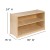 Flash Furniture MK-STRG003-GG Hercules Wooden 2 Section Classroom Storage Cabinet, 24"H x 36"L  addl-6