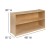 Flash Furniture MK-STRG007-GG Hercules Wooden 2 Section Classroom Storage Cabinet, 30"H x 48"L  addl-6