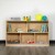 Flash Furniture MK-STRG008-GG Hercules Wooden 5 Section Classroom Storage Cabinet, 30"H x 48"L  addl-1