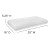 Flash Furniture MR-MFP101-GG Capri Comfortable Sleep Memory Foam Gel Queen Pillow addl-5