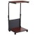 Flash Furniture MT-6288-1-GG Mobile Sit-Down, Stand-Up Mahogany Computer Ergonomic Desk  addl-2