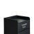Flash Furniture MT-M8520-TRA-BLK-GG Black Wood Tray Top Trash Can addl-11