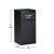 Flash Furniture MT-M8520-TRA-BLK-GG Black Wood Tray Top Trash Can addl-4