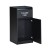 Flash Furniture MT-M8520-TRA-BLK-GG Black Wood Tray Top Trash Can addl-8