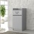 Flash Furniture MT-M8520-TRA-GRY-GG Gray Wood Tray Top Trash Can addl-1