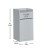 Flash Furniture MT-M8520-TRA-GRY-GG Gray Wood Tray Top Trash Can addl-4