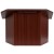 Flash Furniture MT-M8833-LECT-GG Mahogany Foldable Tabletop Lectern addl-9