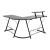 Flash Furniture NAN-CD-22181-BK-BK-GG L-Shaped Desk 71.5" Computer Corner Desk, Black/Black addl-5